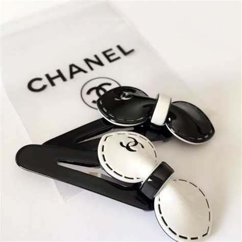 chanel hair clip fake|chanel bows for hair.